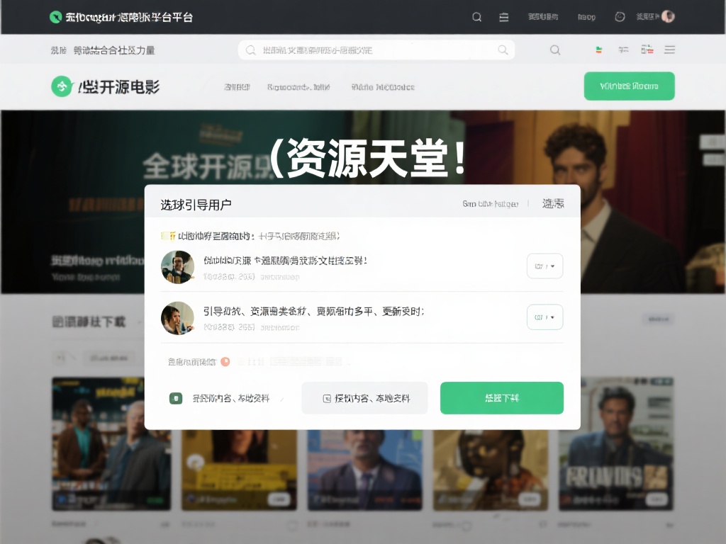 以某知名分享平台为例，其以提供全球开源电